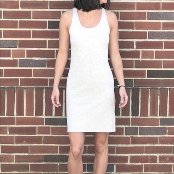 Revolve One gray day black open back dress - Picture 3 of 7